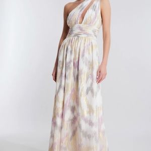 BCBGMAXAZRIA MADISON CUTOUT GOWN
